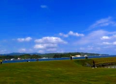 氷見から見た能登半島