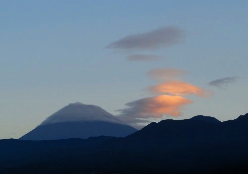 富士山の笠雲